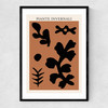 Piante Invernali Rust Narrow Black Frame