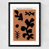 Piante Invernali Rust Medium Black Frame