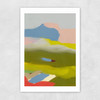 Landschaft Bunt III Unframed Print