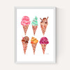 Rainbow IceCream Cones