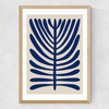 One Hundred-Leaved Plant II Medium Oak Frame