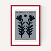 Le Jardin d'Hiver Blue