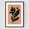 Magnolia d'Hiver Nude Narrow Black Frame