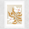 Flowers Flowers Flowers Wide White Frame