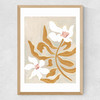 Flowers Flowers Flowers Medium Oak Frame