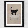 Cat On Bathtub