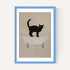 Cat On Bathtub