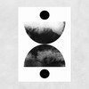 Abstract Circles by The Crayon Studio Unframed Print