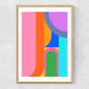 Shapes and Colors No. 7 Narrow Oak Frame