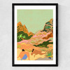 Lazy Days In Nature Medium Black Frame