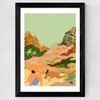 Lazy Days In Nature Wide Black Frame