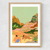Lazy Days In Nature Medium Oak Frame