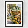 Amalfi Coast Drive XV Medium Black Frame