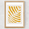 Yellow Plant Wide Oak Frame