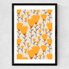 Early Fall I Medium Black Frame