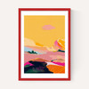 Abstract Pink Dream Cloud