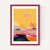 Abstract Pink Dream Cloud