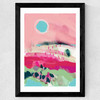 La Vie En Rose Wide Black Frame