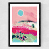 La Vie En Rose Medium Black Frame