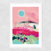 La Vie En Rose Narrow White Frame