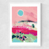 La Vie En Rose Medium White Frame