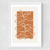 Framed Botany II Medium White Frame