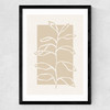 Framed Botany I Medium Black Frame