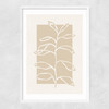 Framed Botany I Narrow White Frame
