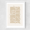 Framed Botany I Medium White Frame