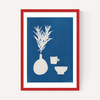 Cyanotype Still Life Studies I