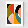 Mid Century DIN XI Medium White Frame