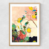 Citrus And Cacti Narrow Oak Frame