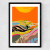 Sunny Hills Medium Black Frame