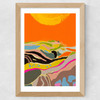Sunny Hills Wide Oak Frame