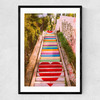 Micheltorena Stairs Narrow Black Frame