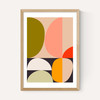 Mid Century Half Circles