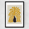 Modern Vase III Medium Black Frame