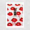 Pucker Up Unframed Print