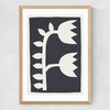 Oak Tulips II Medium Oak Frame