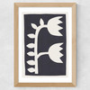 Oak Tulips II Wide Oak Frame