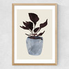 Country Plant Medium Oak Frame