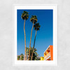 Palm Springs Vibes V Narrow White Frame