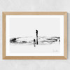 On the Beach Wide Oak Frame