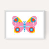 Pink Butterfly LS