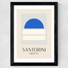 Santorini Wide Black Frame