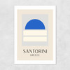 Santorini Unframed Print