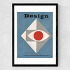 Graphics, October 1955, Design Magazine Medium Black Frame