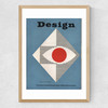 Graphics, October 1955, Design Magazine Medium Oak Frame