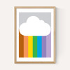 Rainbow Cloud by Dicky Bird