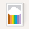 Rainbow Cloud by Dicky Bird